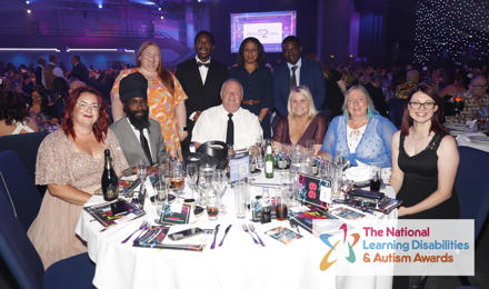 Lisa Nicholas With Hightown Colleagues At Awards Ceremony